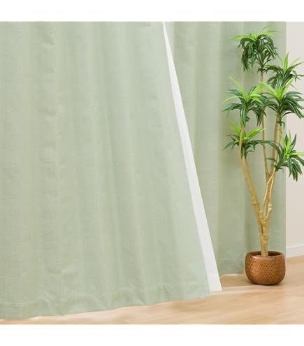 Amazon｜ニトリ(NITORI) 遮光1級 遮熱 遮音 カーテン ジェンナ 幅100